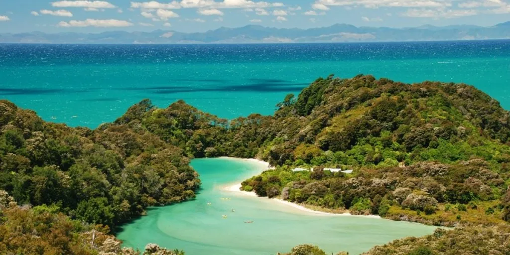 Park Narodowy Abel Tasman w Nowej Zelandii