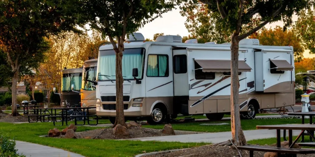 A Class A motorhome