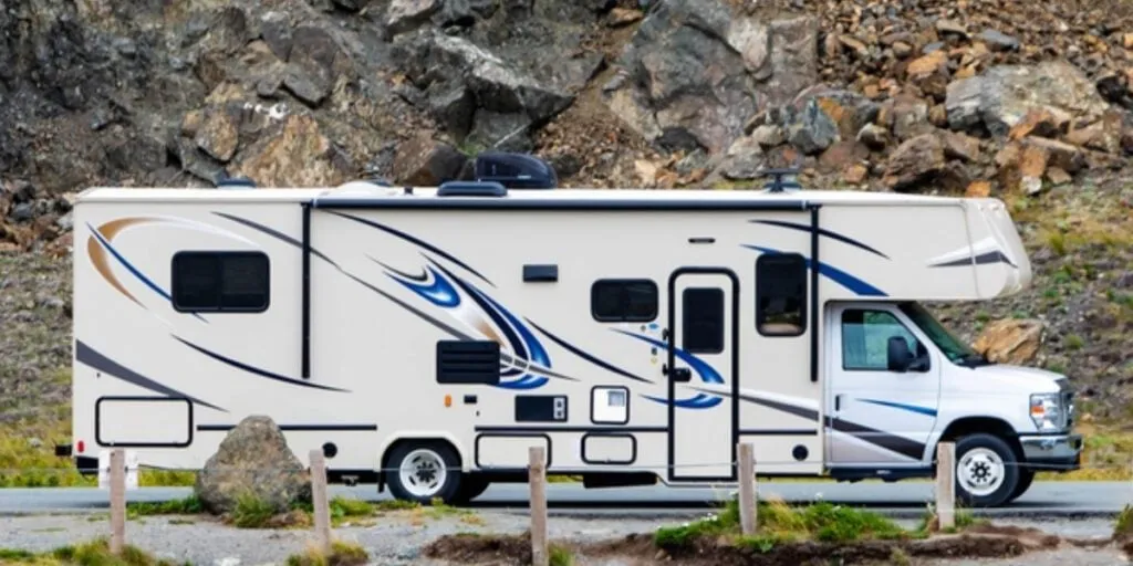 A Class C motorhome
